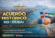 RD–Dubái: El Acuerdo que Impulsa a República Dominicana como Hub Logístico Global (2026–2027)